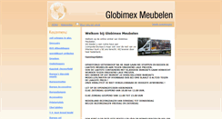 Desktop Screenshot of globimexmeubelen.nl
